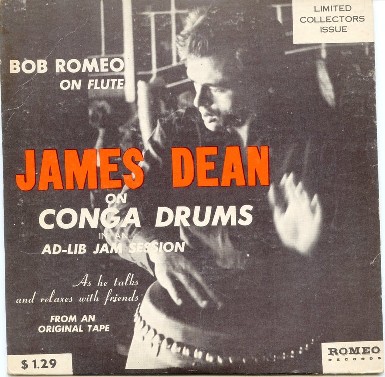 Item #SKB-10669 Jungle Rhythm / Dean's Lament: James Dean on Conga Drums in an Ad-Lib Jam Session. James DEAN.