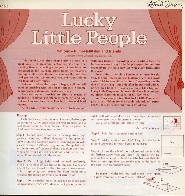 Item #SKB-10926 Lucky Little People. Edward GOREY.