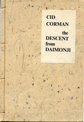 Item #SKB-12572 The Descent from Daimonji. Cid CORMAN