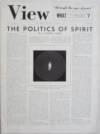 Item #SKB-12662 View, February-March 1942, Vol. 1, Nos. 11-12. Charles Henri FORD, Henry MILLER