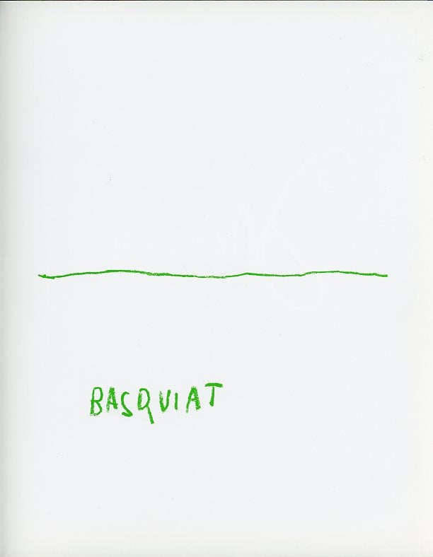 Item #SKB-13478 Jean Michel Basquiat: Paintings. Jean Michel BASQUIAT.