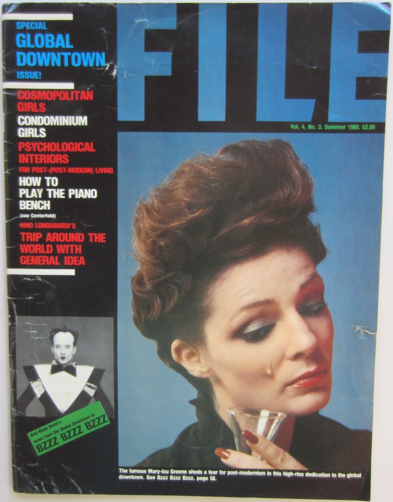 Item #SKB-15582 File Magazine, Vol. 4, No. 3, Summer 1980. AA BRONSON, Felix, PARTZ, Jorge a. k. a. General Idea ZONTAL.
