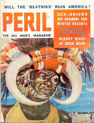 Item #SKB-16760 Peril: The All Men's Magazine, January, 1960. The