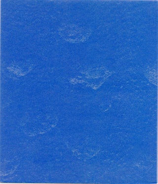 Item #SKB-16965 Invitation card for Klein's 1989 "Sponge Reliefs" show at the Gagosian Gallery in...