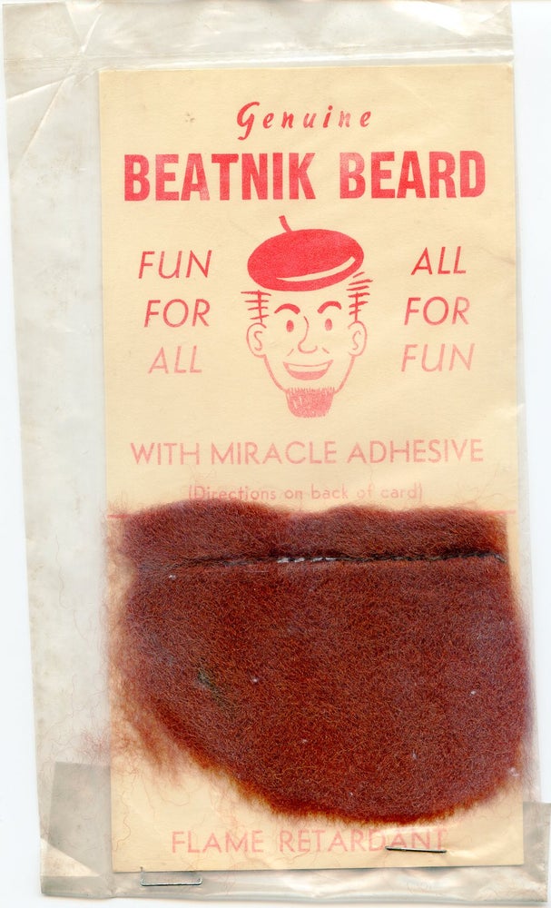 Item #SKB-17053 Genuine Beatnik Beard. BEATNIKS.