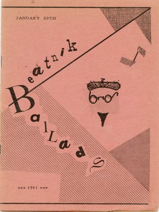 Item #SKB-17057 Beatnik Ballads. Anonymous