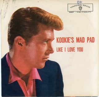 Item #SKB-17132 Kookie's Mad Pad b/w Like I Love You. Edd BYRNES, a k. a. Kookie