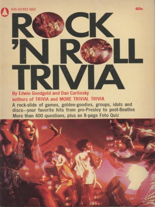 Item #SKB-17383 Rock 'n Roll Trivia. Edwin GOODGOLD, Dan CARLINSKY