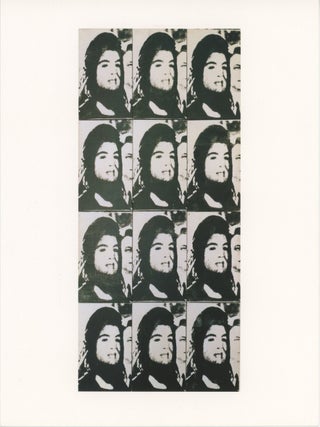 Item #SKB-17387 Announcement card for the 2005 "Pop" show at Zwirner & Wirth in NYC. Andy WARHOL
