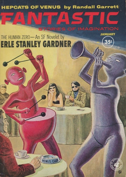 Item #SKB-17462 Fantasic Stories of the Imagination, January 1962. Randall GARRETT, Erle Stanley GARDNER.