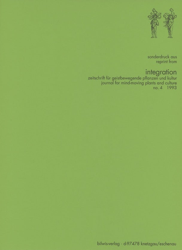 Item #SKB-17496 Integration: Journal for Mind Moving Plants and Culture, No. 4, 1993. Thomas LYTTLE.