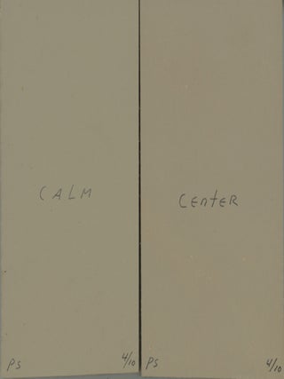 Item #SKB-17499 Original meditative conceptual artwork by Path Soong. Path SOONG