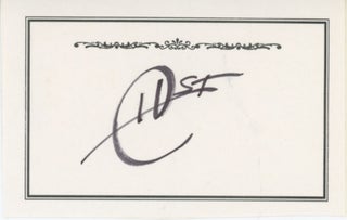 Item #SKB-17504 Bookplate boldly initialed HST by Hunter Thompson. Hunter S. THOMPSON