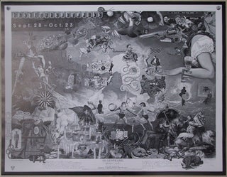 Item #SKB-1840 Offset poster announcing Jess' 1971 ''Paste-Ups'' show at the Odyssia Gallery....