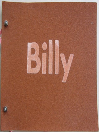Item #SKB-6468 Billy. Ed RUSCHA, Billy Al BENGSTON, Edward